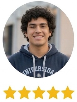 Estudiante de Ing. Física destacando la ayuda con ondas electromagnéticas en sus clases particulares de ondas y óptica