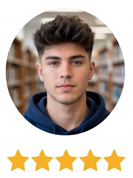 Estudiante de 3° Medio compartiendo su experiencia en el reforzamiento de matemáticas