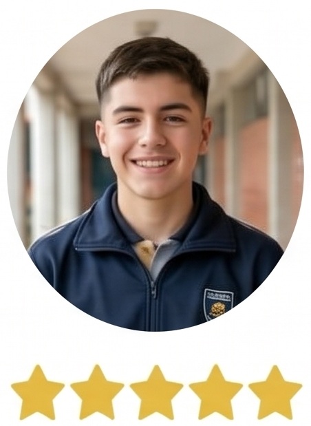 Estudiante valorando la resolución rápida en sus clases PAES M2